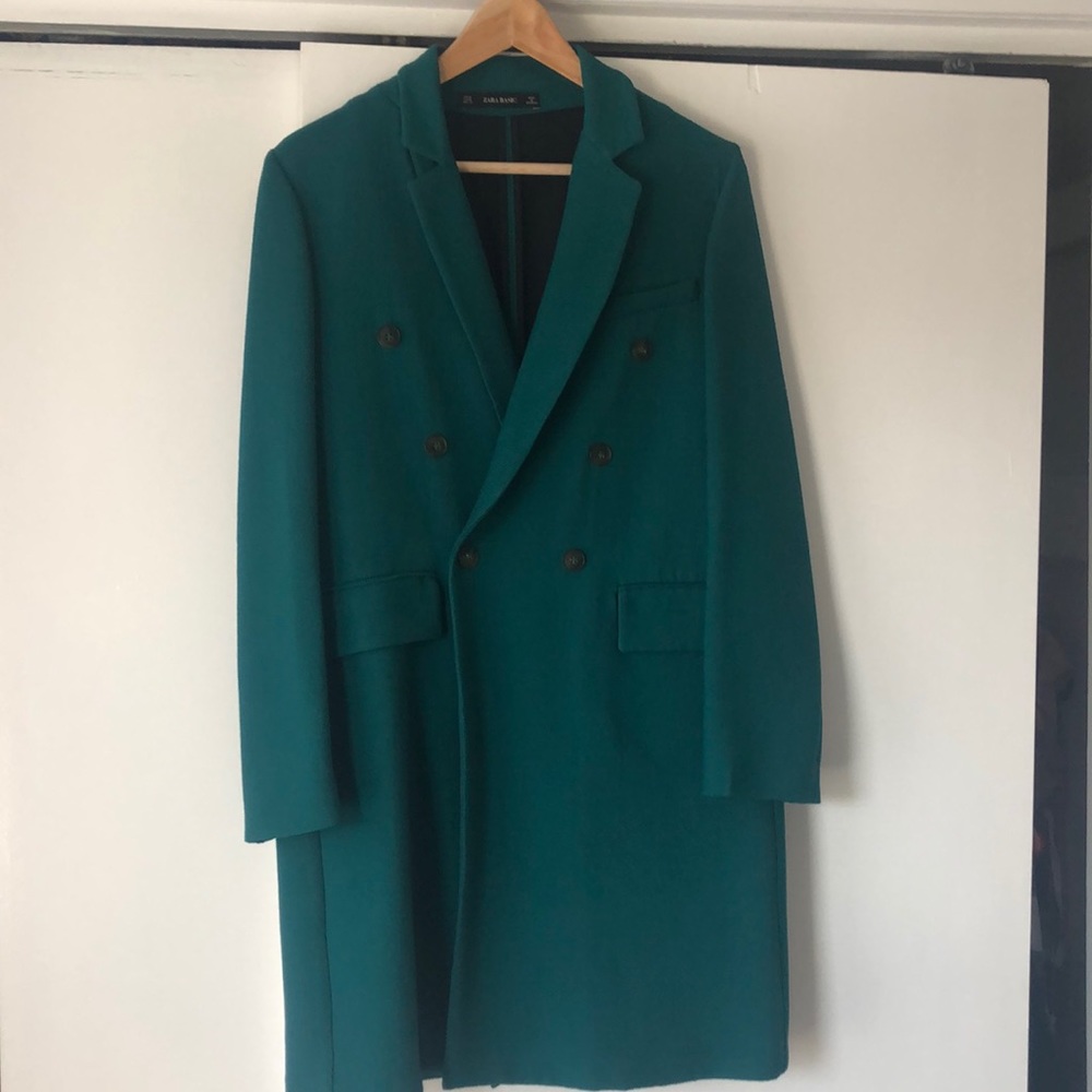 BRAND NEW green Zara jacket